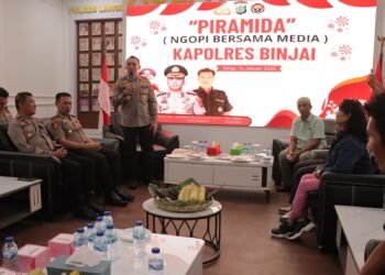 Baru Tiga Hari Jadi Kapolres Binjai, Mirzal Ngaku “Belanja” Masalah Narkoba, Judol dan Geng Motor
