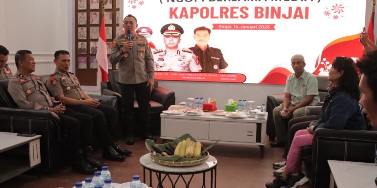 Baru Tiga Hari Jadi Kapolres Binjai, Mirzal Ngaku “Belanja” Masalah Narkoba, Judol dan Geng Motor