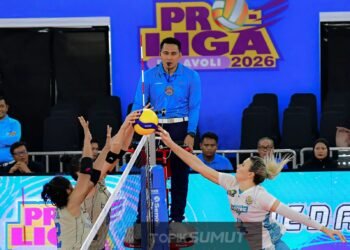 BERITA FOTO: Jakarta Electric PLN Mobile Kalahkan Bandung BJB di Proliga 2026