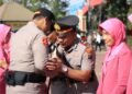 Polres Langkat Laksanakan Sertijab 2 Kasat dan 4 Kapolsek