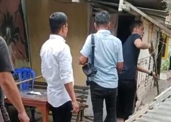 Polisi Tangkap Warga Sunggal dan Uang Jutaan Rupiah saat Gerebek Sarang Narkoba di Kota Binjai