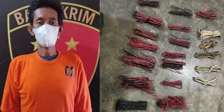 Aseng Diringkus Polisi saat Ketiduran di Sofa Usai Bobol Kantor Lurah di Kota Binjai