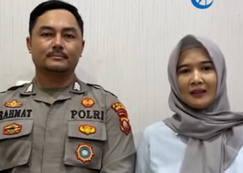 Videonya Viral Usai Pamer Lolos dari Razia, Oknum Bhayangkari Minta Maaf Ditemani Suami