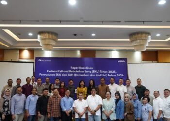 BRI Sibolga Hadiri Rakor Estimasi Kebutuhan Uang 2026 Jelang Hari Raya Idul Fitri