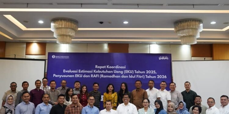 BRI Sibolga Hadiri Rakor Estimasi Kebutuhan Uang 2026 Jelang Hari Raya Idul Fitri
