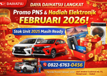 Bulan Februari Makin Untung! Daya Daihatsu Langkat Lanjutkan Promo PNS dan Diskon Imlek