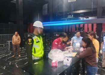 Di Bulan Puasa, BNNP Sumut Razia Diskotek Blue Night di Langkat, 48 Orang Positif Narkoba