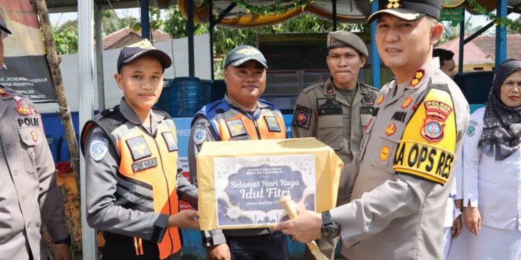 Pastikan Mudik Aman, Kapolres Tapteng Cek Kesiapan 5 Pos Operasi Ketupat Toba 2026