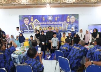 DPD KOMBAT Langkat Buka Puasa Bersama dan Santuni Yatim Piatu