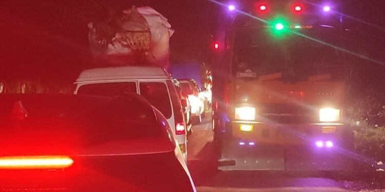 Masuki Puncak Arus Balik Libur Lebaran, Jalur Dairi – Karo Macet