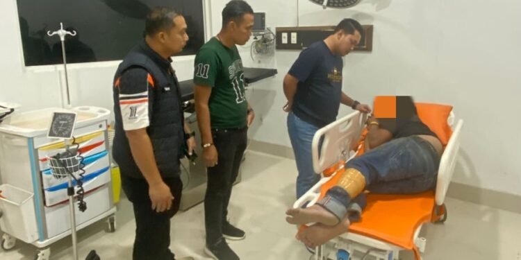 Kaki Ditembak saat Diamankan Tersangka Curas di Langkat Diringkus Polisi, Satu Senpi Disita