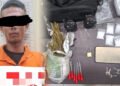 Simpan 36,34 Gram Sabu dan Ganja 52,12 Gram di Tambak Ikan, Pria di Langkat Diringkus Polisi