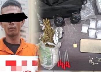 Simpan 36,34 Gram Sabu dan Ganja 52,12 Gram di Tambak Ikan, Pria di Langkat Diringkus Polisi