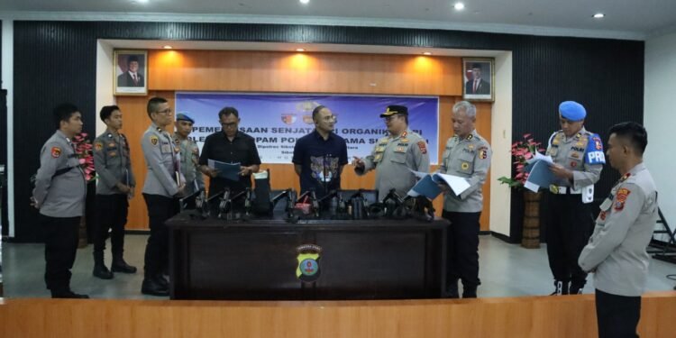 Polres Sibolga Jalani Pemeriksaan Senjata Organik oleh Div Propam dan SLOG Mabes Polri
