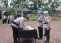 4 Kapolsek Diganti usai Kapolres Langkat Sertijab Pejabatnya