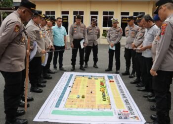 Polres Sibolga Matangkan Strategi Pengamanan Lewat TFG Sispam Mako