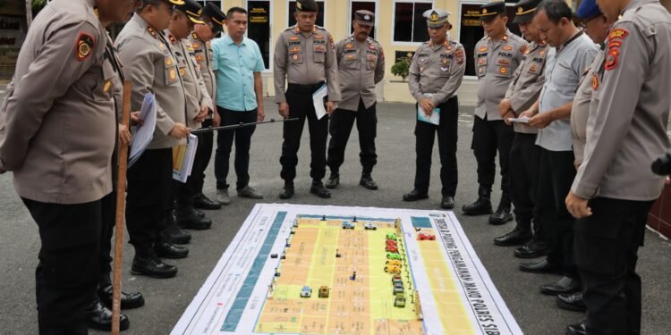 Polres Sibolga Matangkan Strategi Pengamanan Lewat TFG Sispam Mako