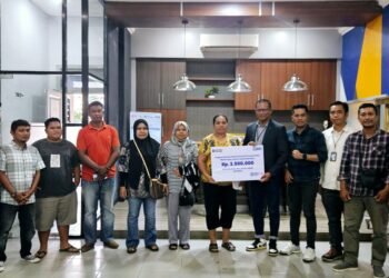 BRI Sibolga Salurkan Bantuan Renovasi untuk Agen BRIlink Terdampak Bencana