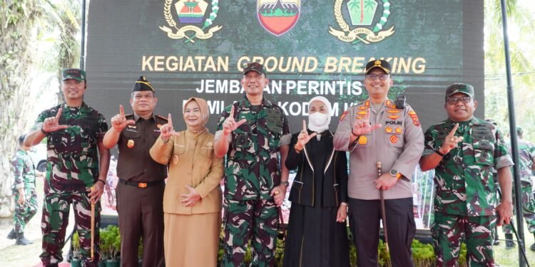 Jembatan Gantung Penghubung Desa Sepanjang 40 Meter di Langkat Akan Dibangun