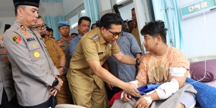 Wakil Wali Kota Binjai Pinjamkan Sepeda Motor Dinas Kepada Keluarga Korban Begal