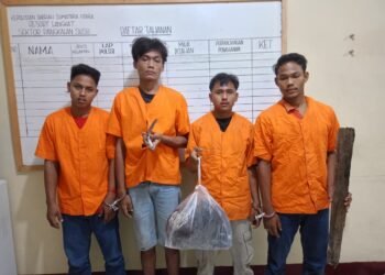 Aniaya Pria 21 Tahun di Langkat Hingga Tewas, Polisi Tangkap 4 Tersangka