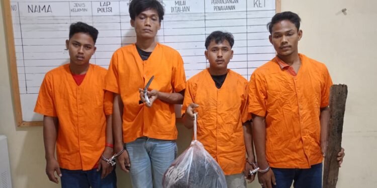 Aniaya Pria 21 Tahun di Langkat Hingga Tewas, Polisi Tangkap 4 Tersangka