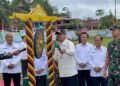 Dandim 0211/TT Hadiri Pembukaan Karya Bakti TNI AD 2026 di Gunungsitoli