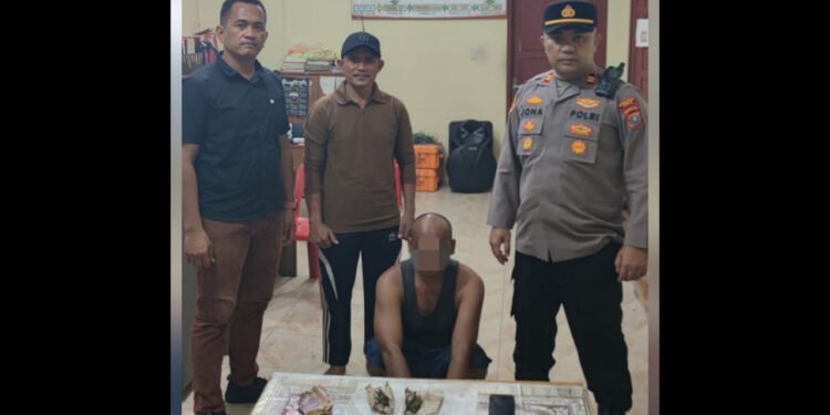 Sempat Injak Ganja untuk Kelabui Polisi, Vietnam Diringkus di Langkat