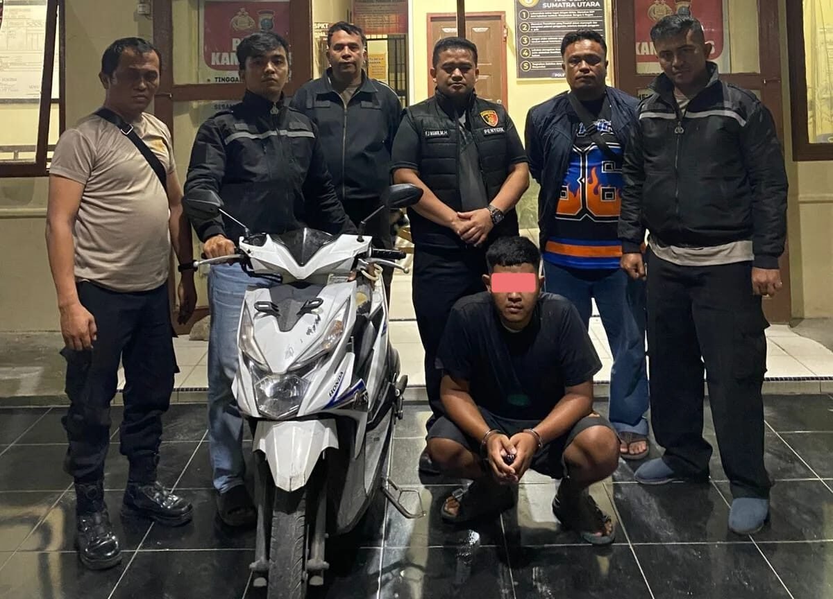 Curi Pagar, Pemuda “Rayap Besi” Ini Diringkus Polsek Sidikalang Kota