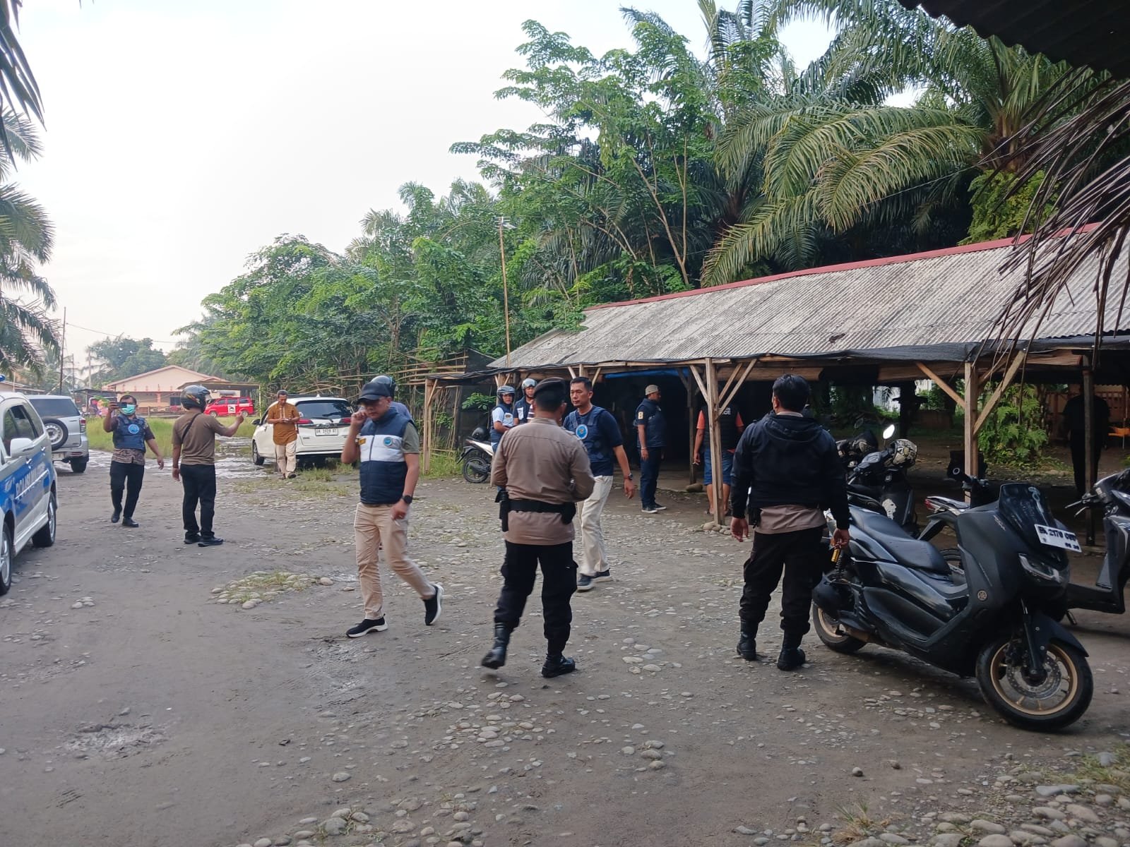 BNNK Binjai Gerebek Barak Narkoba, Kantongi Identitas Pemilik dan Sita Alat Isap Sabu