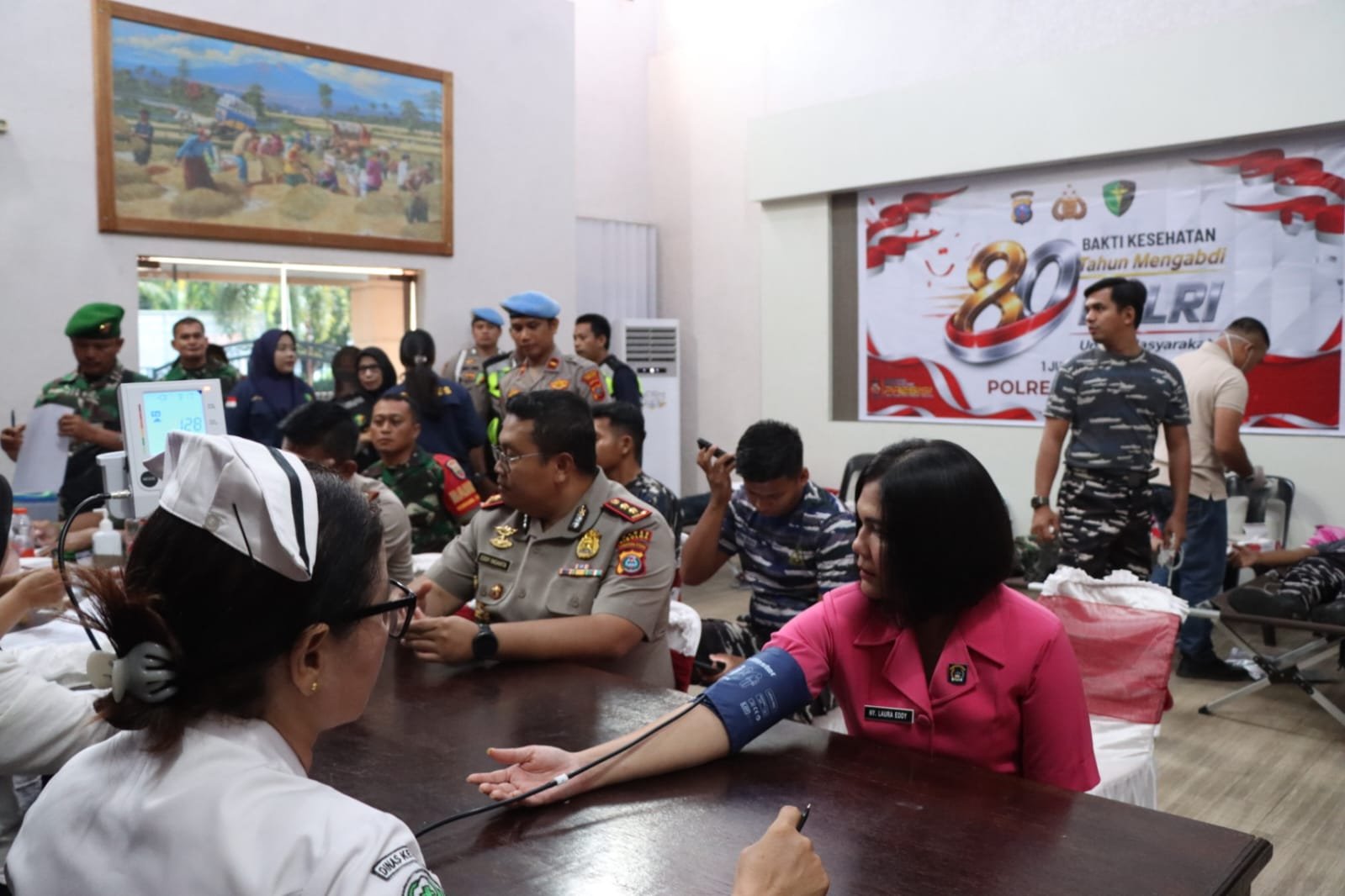 Sambut Hari Bhayangkara ke-80, Polres Sibolga Gelar Donor Darah, Ini Alasannya