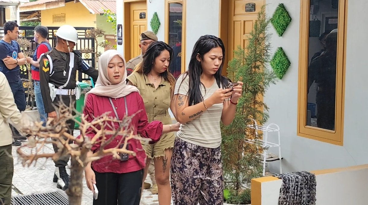BNN Razia Kos-kosan di Binjai Puluhan Orang Terjaring, 4 Positif Narkoba