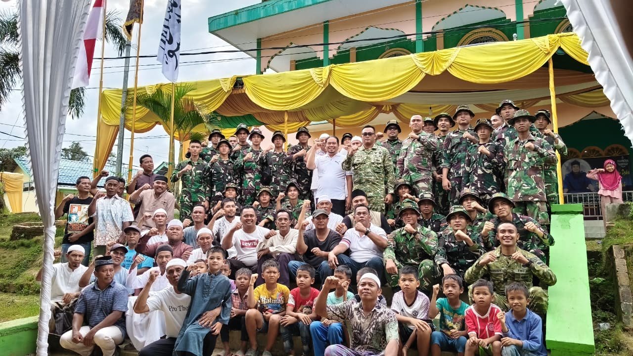 Batalyon Infanteri TP 907 Dewa Shahdan gelar Baksos di Kampung Matfa, Tuwan Imam: Pertanda Rakyat Semakin Kuat