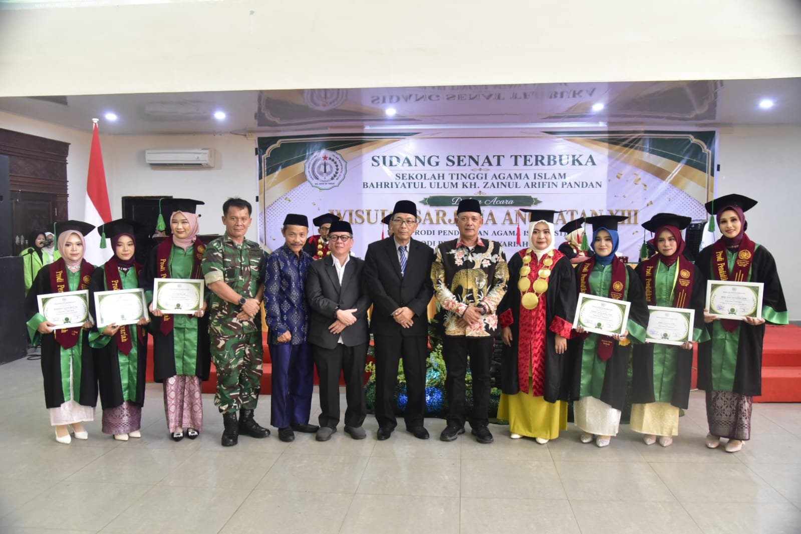 STAI Bahriyatul Ulum Pandan Pencetak Generasi Islami Melalui Wisuda Angkatan XIII