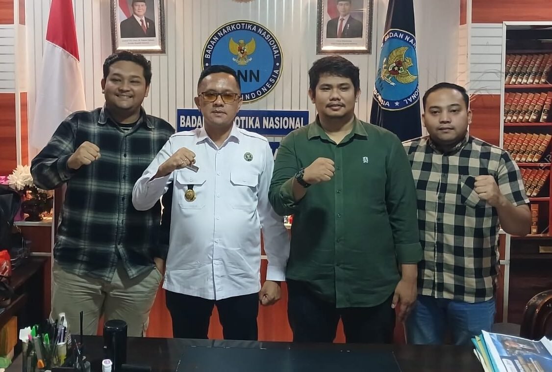 HMI Sumut Dukung Penuh BNNK Binjai Brantas Peredaran Narkoba