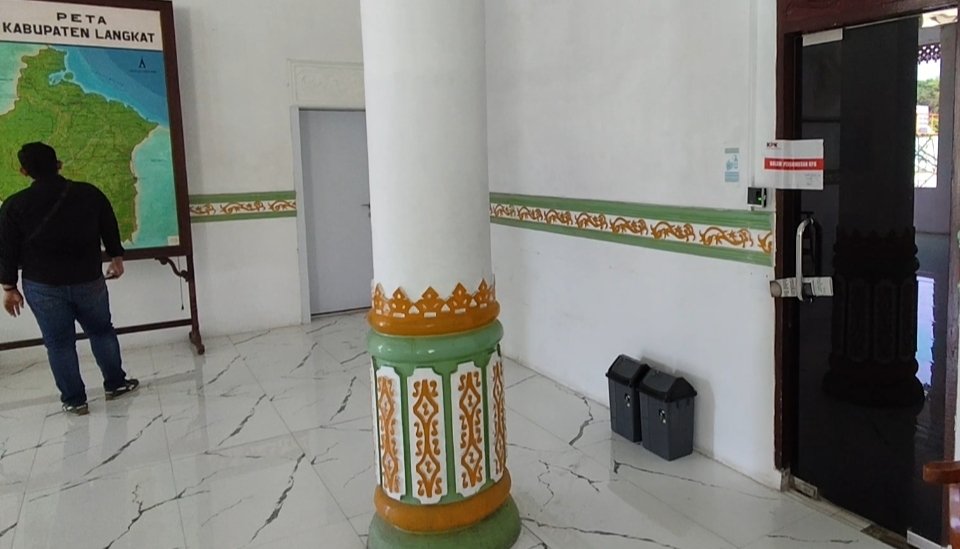 Ruang Kerja Masih Disegel Pasca 4 Hari yang Lalu Bupati Langkat Nonaktif Ditahan KPK