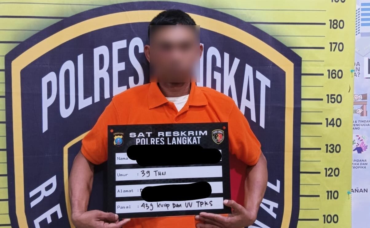 Teganya Pria di Langkat, Curi HP Sekaligus Cabuli Anak di Bawah Umur