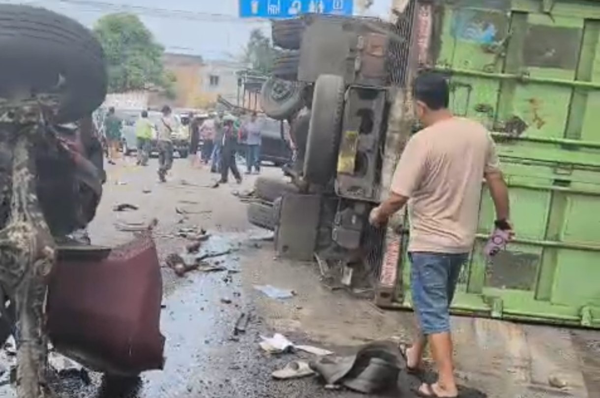 Ini Identitas Korban Tewas dan Luka Usai Tabrakan Beruntun di Sibolangit Deliserdang