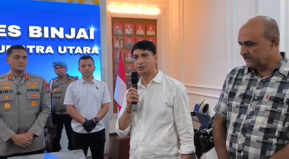 Pengurus Gurdwara Apresiasi Polres Binjai Usai Tangkap 4 Tersangka Curat