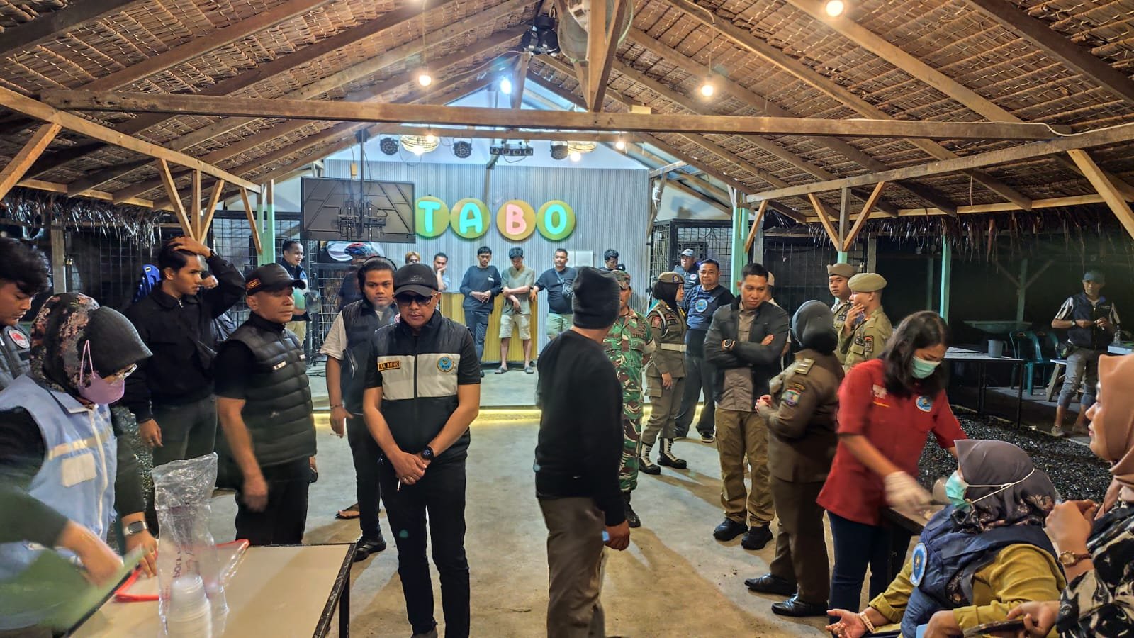 BNN Kota Binjai Razia Cafe Tabo, 6 Orang Positif Narkoba dan Pemakai Berat