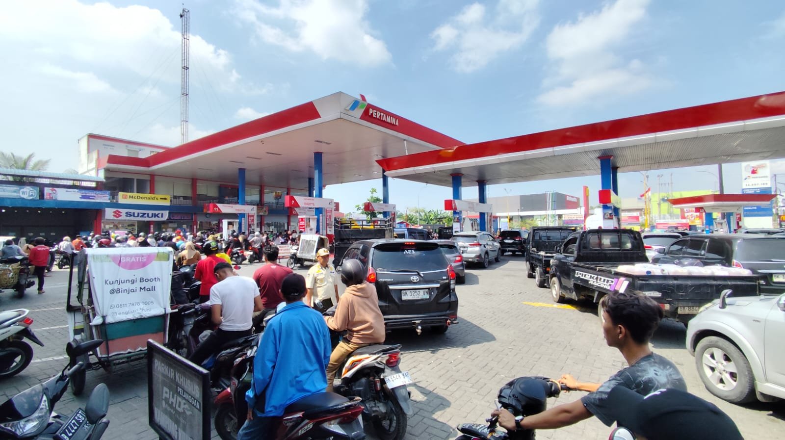 Pertamax Sepi Peminat, Pertalite Paling Diburu Masyarakat di SPBU Kota Binjai