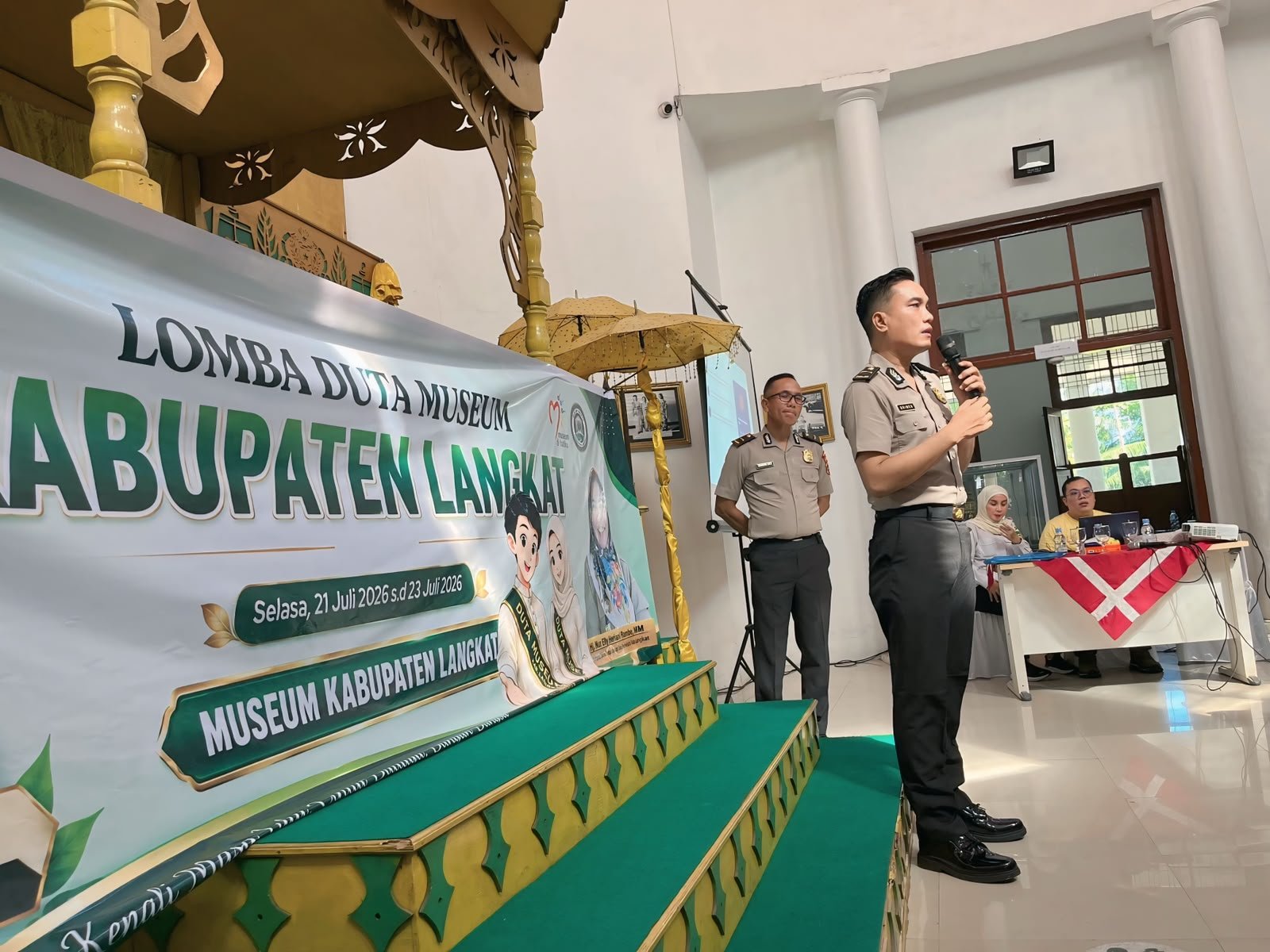 SPN Hinai Dukung Lomba Duta Museum Langkat, Tanamkan Wawasan Kebangsaan
