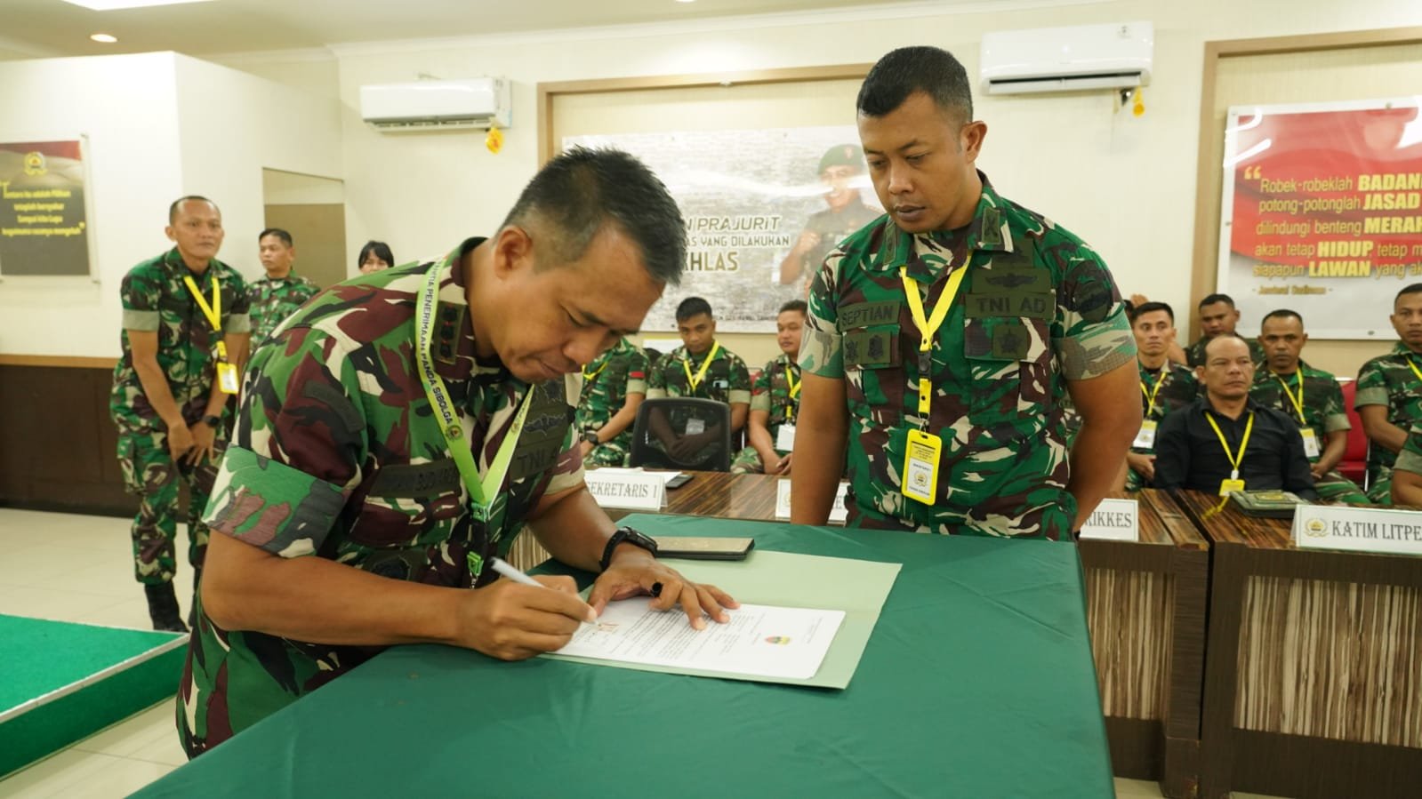 Danrem 023/KS Tegaskan Seleksi Caba-Cata Bebas KKN Lewat Fakta Integritas