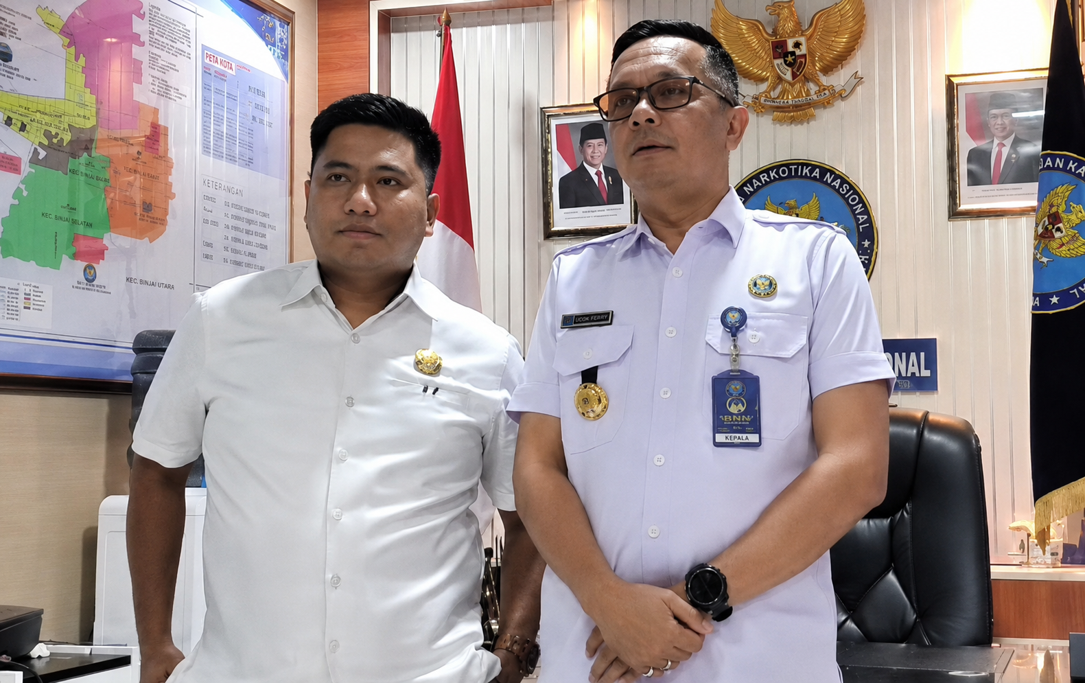 Ronggur: Fraksi Gerindra Dukung Gerak Cepat BNN Kota Binjai Berantas Narkoba