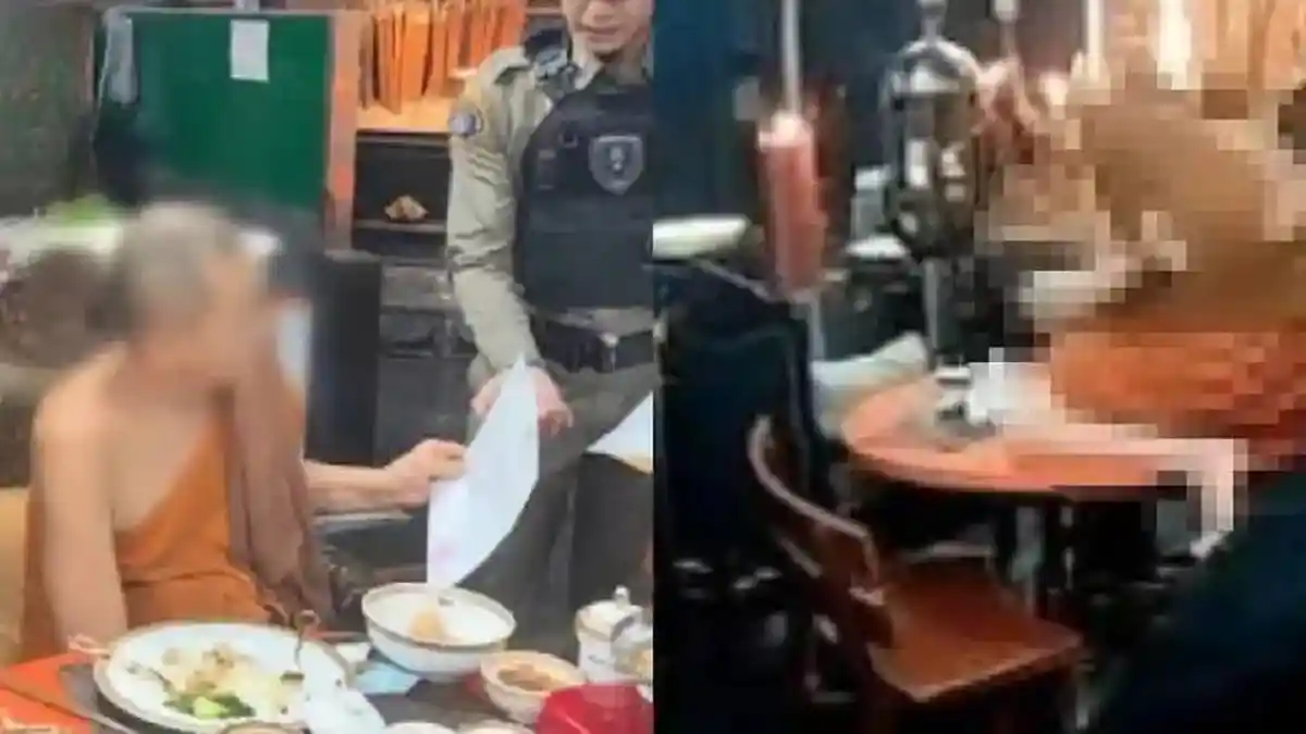 CCTV di Meja Makan Terbongkar, Biksu di Thailand Ditangkap Atas Skandal Seks dengan Asisten