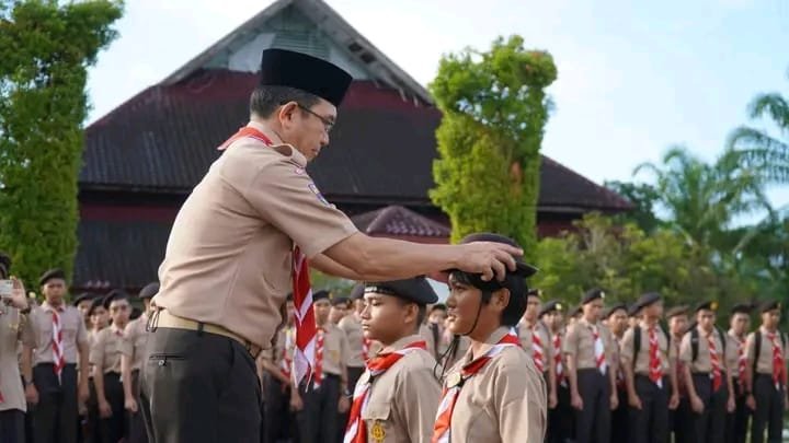 Gudep SMAN 1 Matauli Pandan, Gelar Pelantikan KacuTanamkan Semangat Nasionalisme