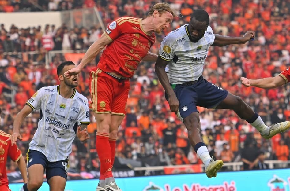 Cetak Gol di Masa Injury Time, Persija Bukam Persib 2-1 di GBK
