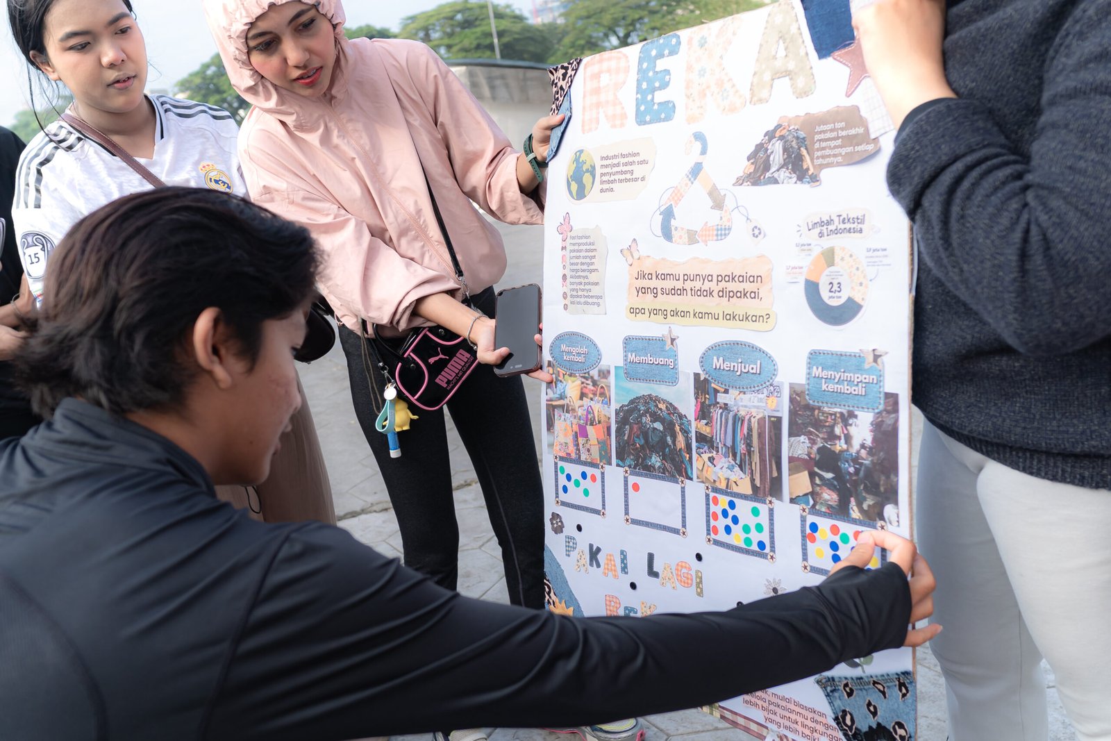 REKA Project Kenalkan Isu Fast Fashion dan Limbah Tekstil Lewat Kampanye saat CFD di Medan