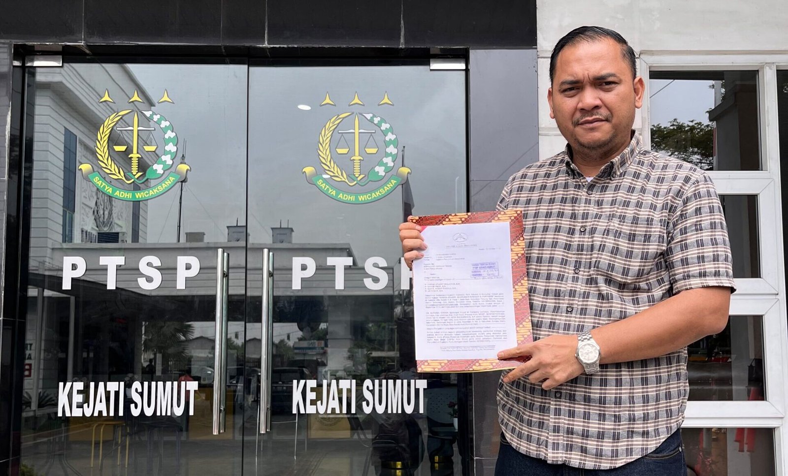 Dugaan Pengondisian Pemenang Proyek, PBJ Kota Binjai Dilaporkan ke Kejatisu
